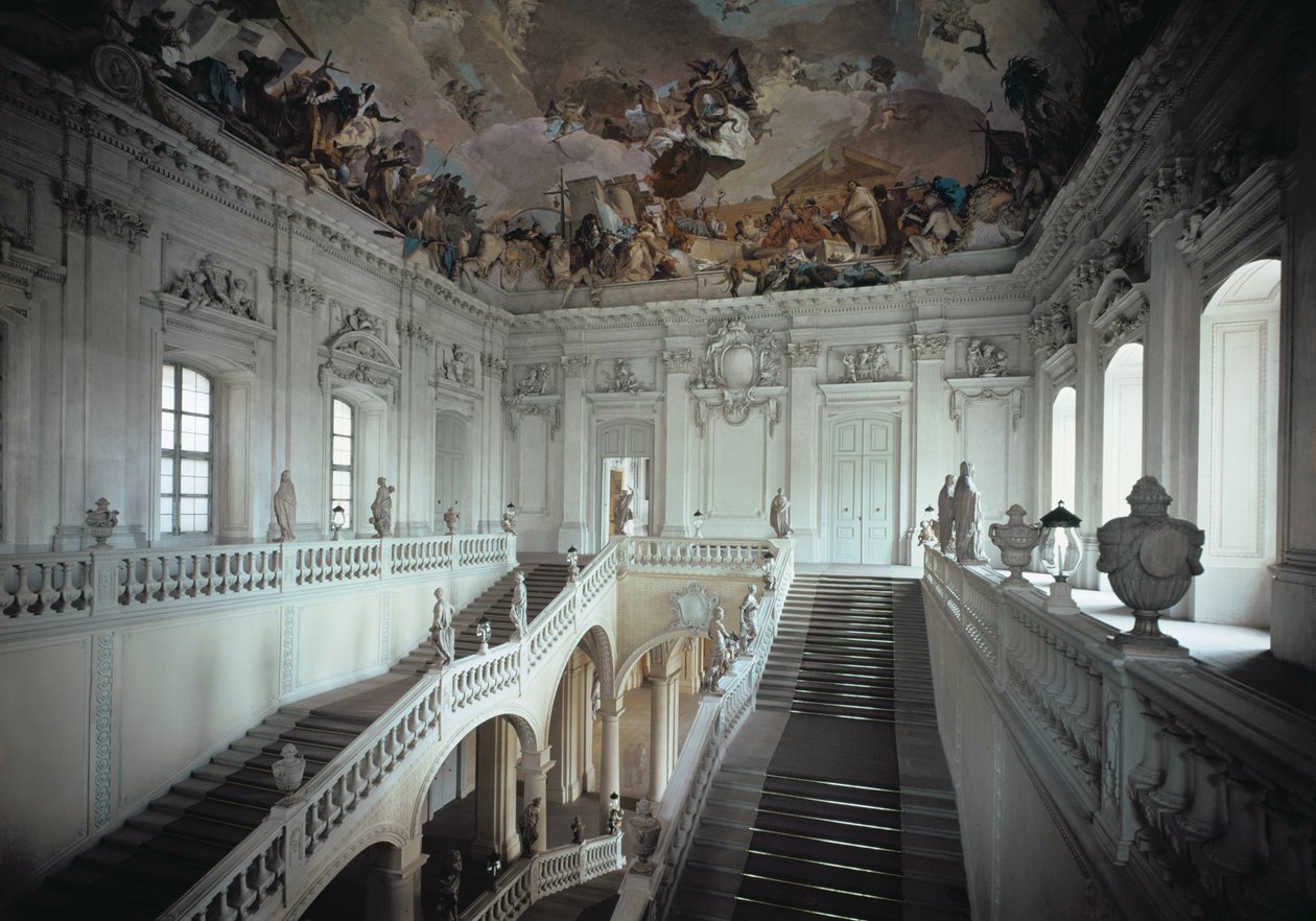 The Staircase by Balthasar Neumann