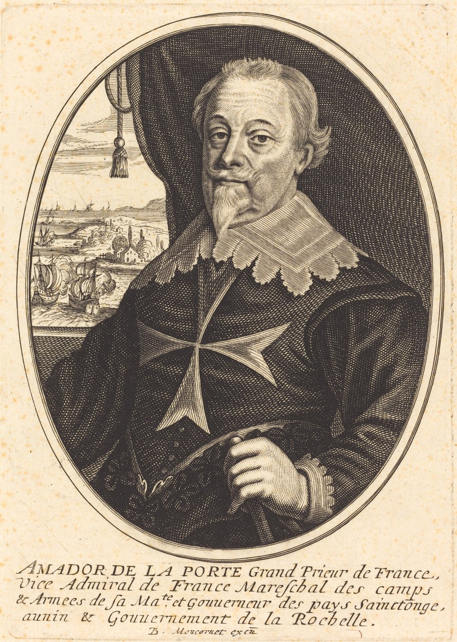 Amador de la Porte by Balthasar Moncornet