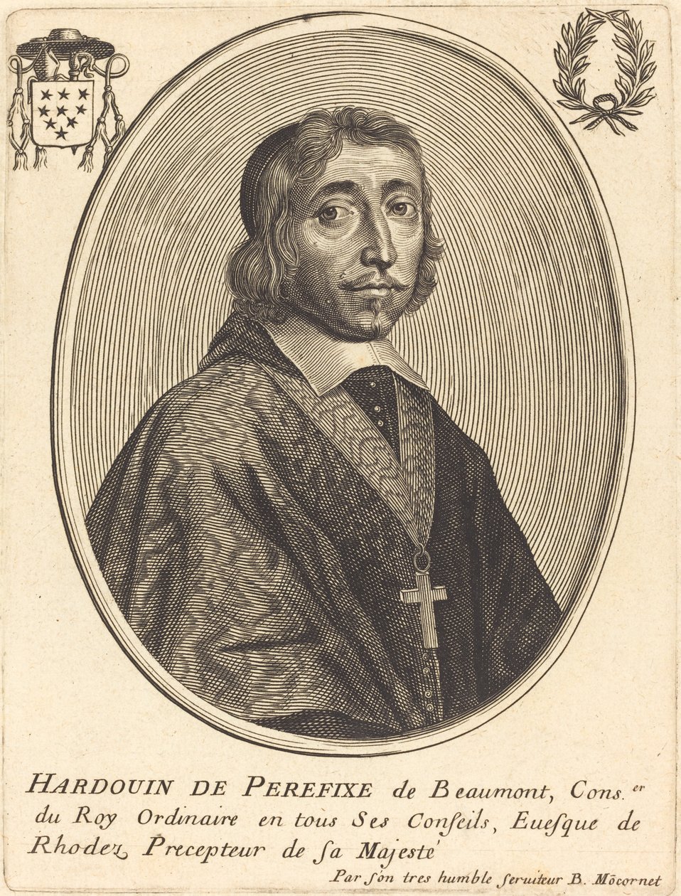 Hardouin de Beaumont de Perefixe by Balthasar Moncornet
