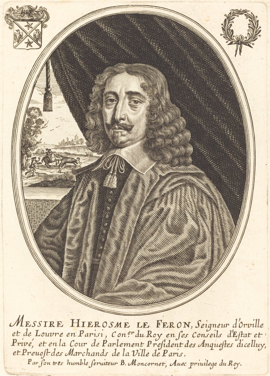 Jean Le Feron by Balthasar Moncornet