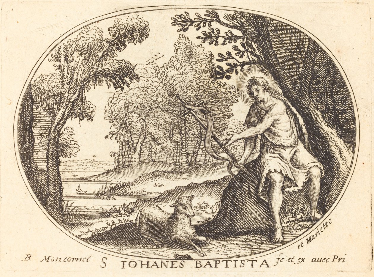 Saint John the Baptist by Balthasar Moncornet