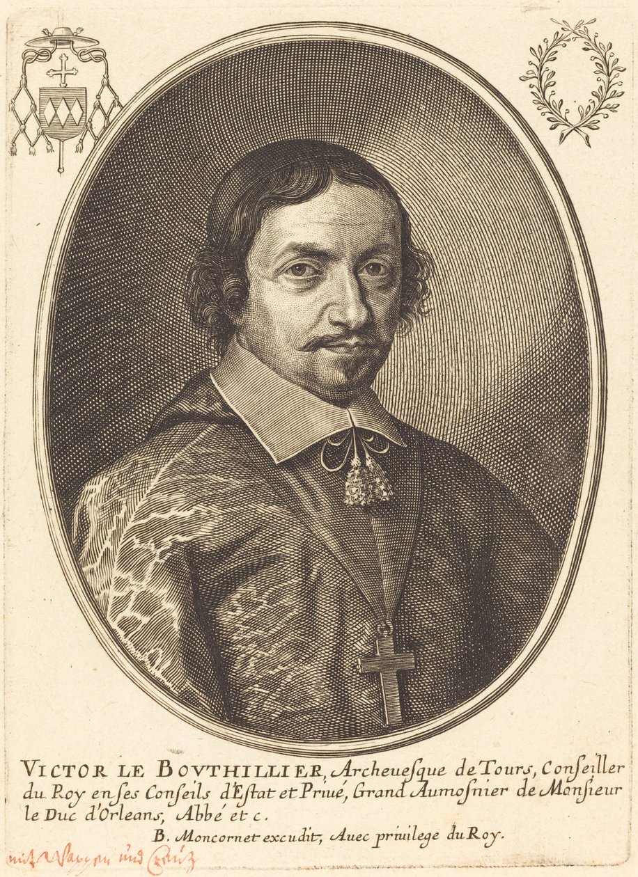 Victor Bouthillier by Balthasar Moncornet