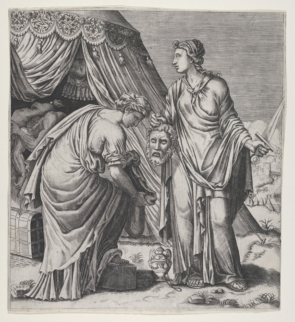 Judith with the Head of Holofernes by Balthazar van den Bos