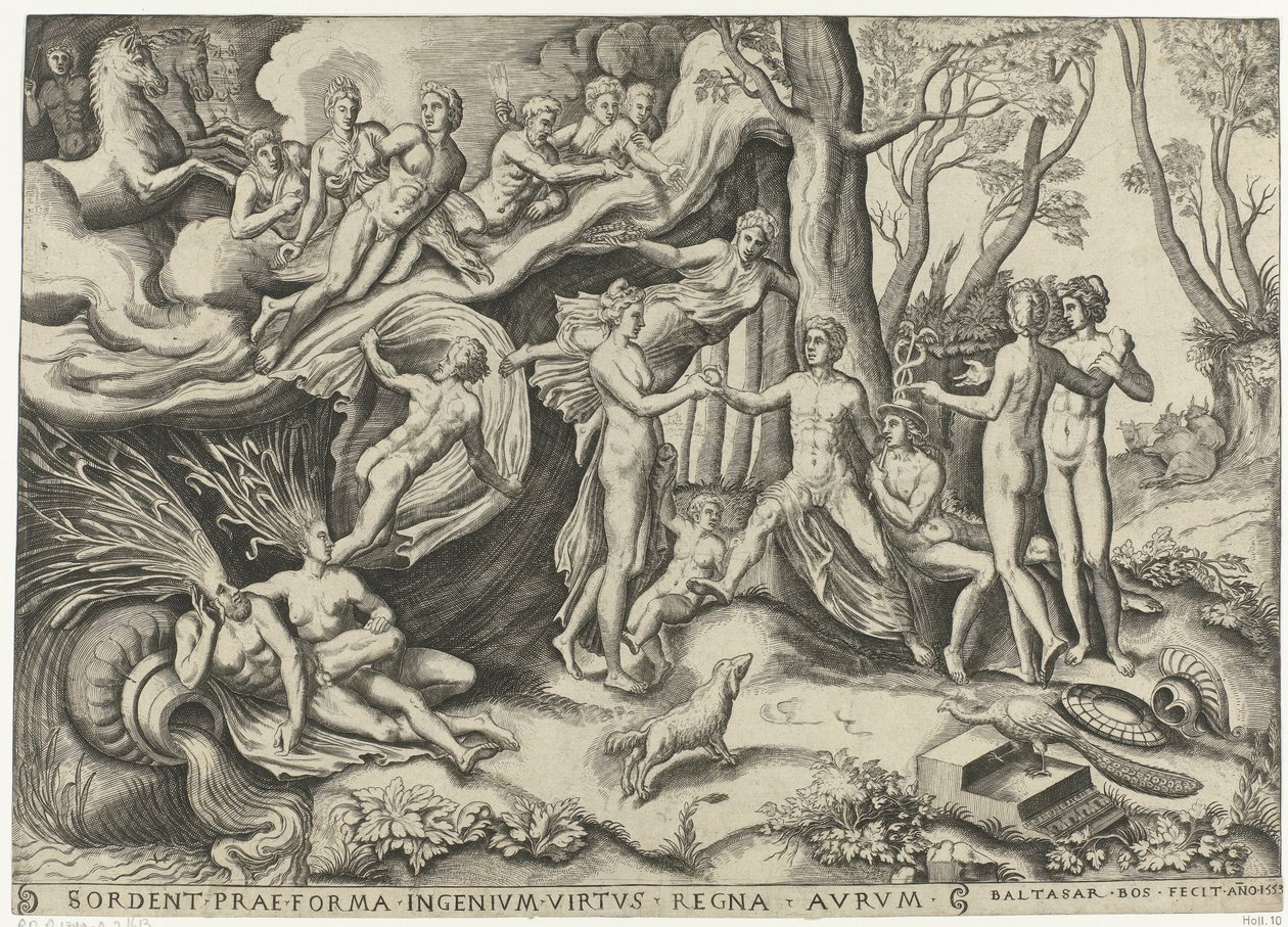 Judgment of Paris by Balthazar van den Bos