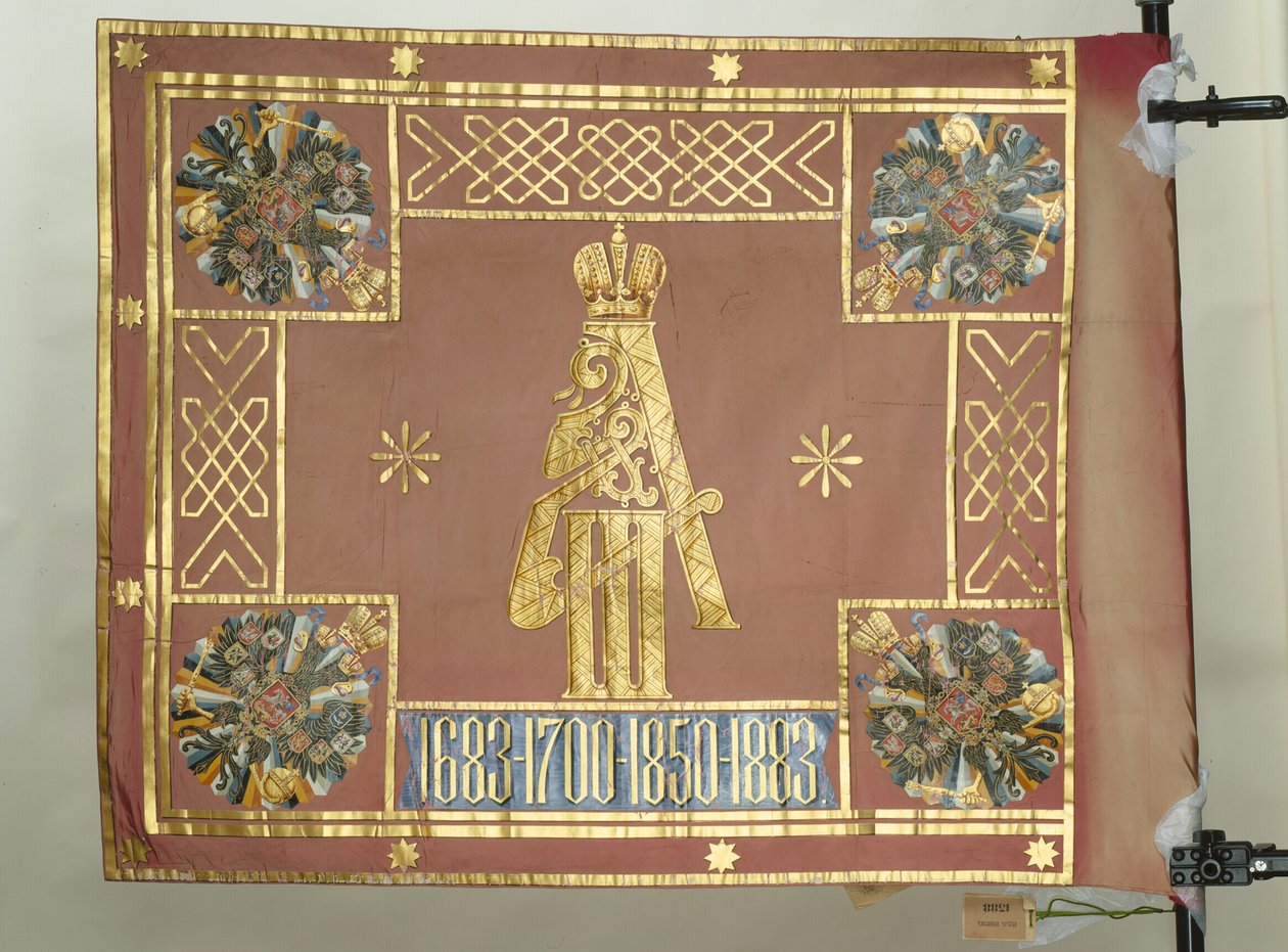 Banner of the Leib-Guard Preobrazhensky Regiment by Banners and Standards Flags