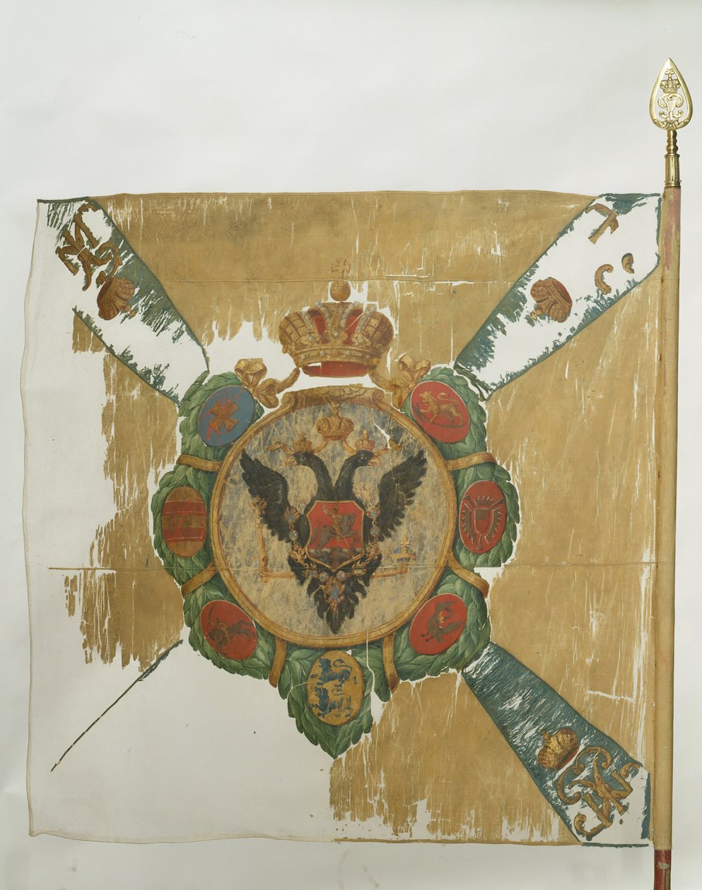Flag of the Semenovsky Life-Guards Regiment by Banners and Standards Flags
