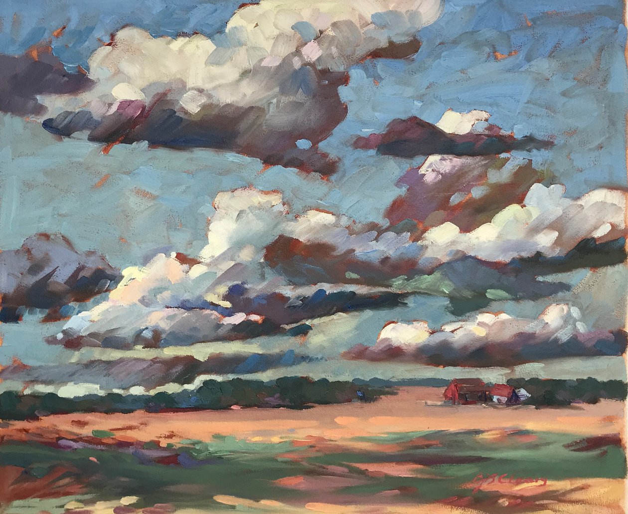 Big Sky Cloud Series by Barbara Cleary
