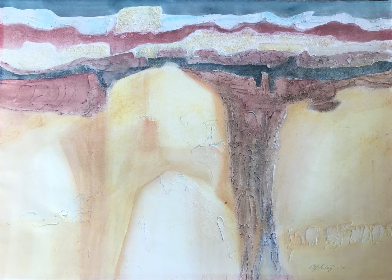 Mixed Media New Mexico by Barbara Cleary