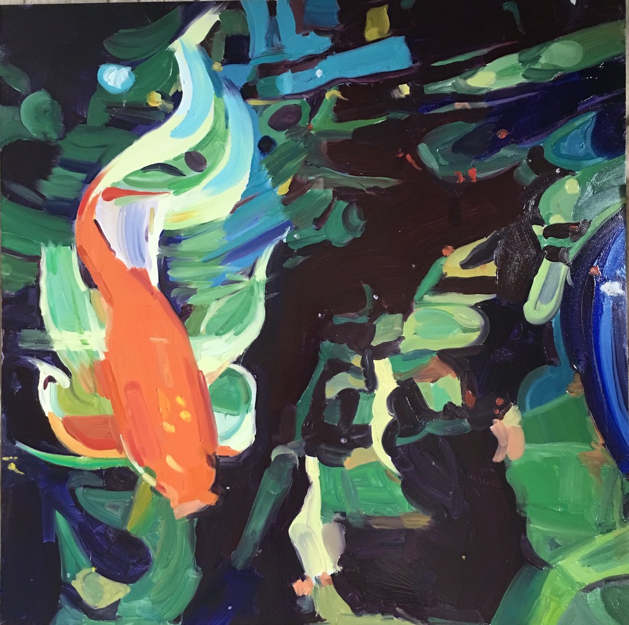 Goldfish by Barbara Hoogeweegen