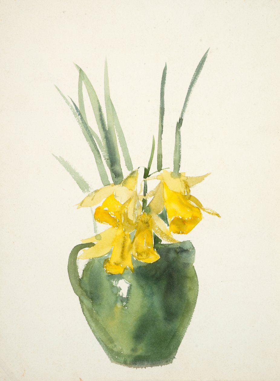 Bouquets of Yellow Flowers by Barbara Leigh Smith Bodichon