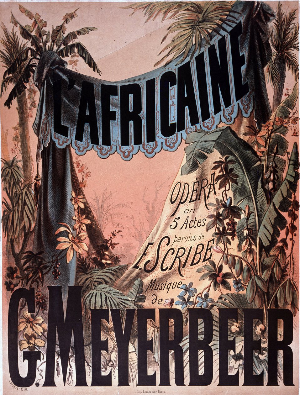Poster for opera 