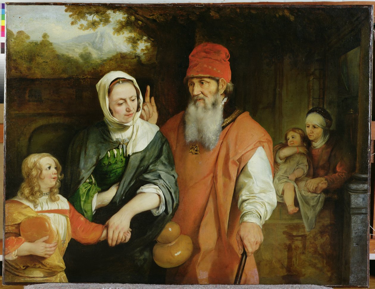 The Dismissal of Hagar by Barent Fabritius