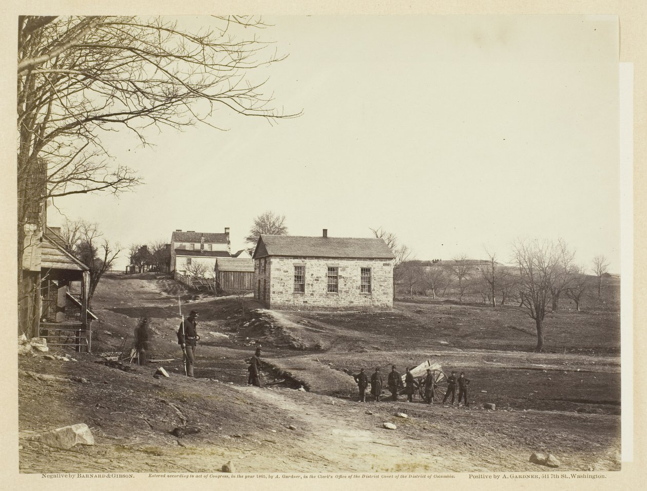 Stone Church, Centreville, Virginia by Barnard and Gibson