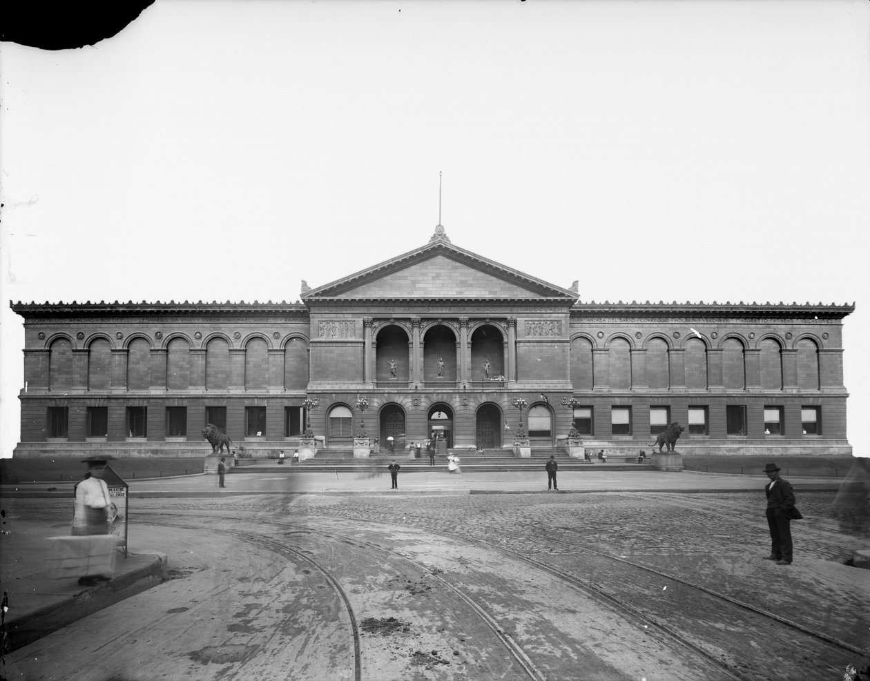 Art Institute of Chicago, Chicago, Illinois, USA, c.1892 by Barnes and Crosby