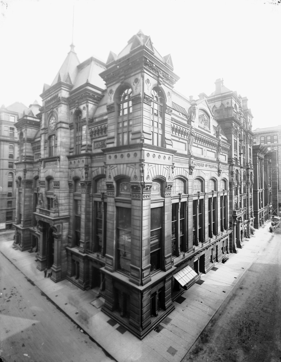 Chicago Board of Trade, Chicago, Illinois, USA, c.1900 by Barnes and Crosby