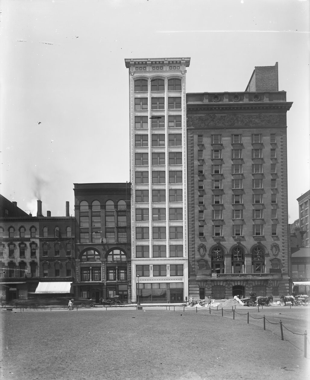 Lake View Building (Municipal Court Building), Chicago, Illinois, USA, c.1908 by Barnes and Crosby