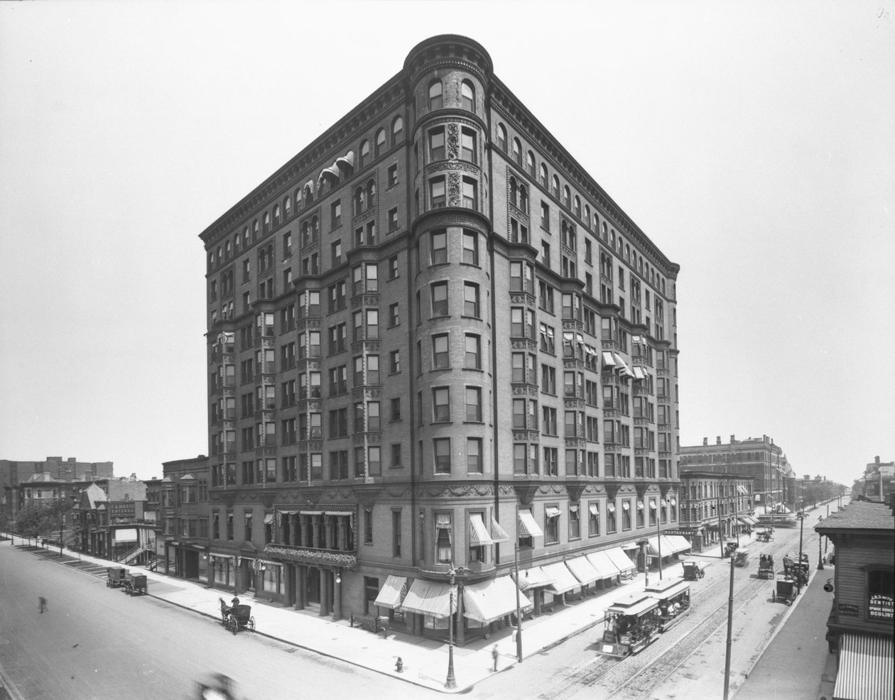 Lexington Hotel, Chicago, Illinois, USA (c.1905) by Barnes and Crosby