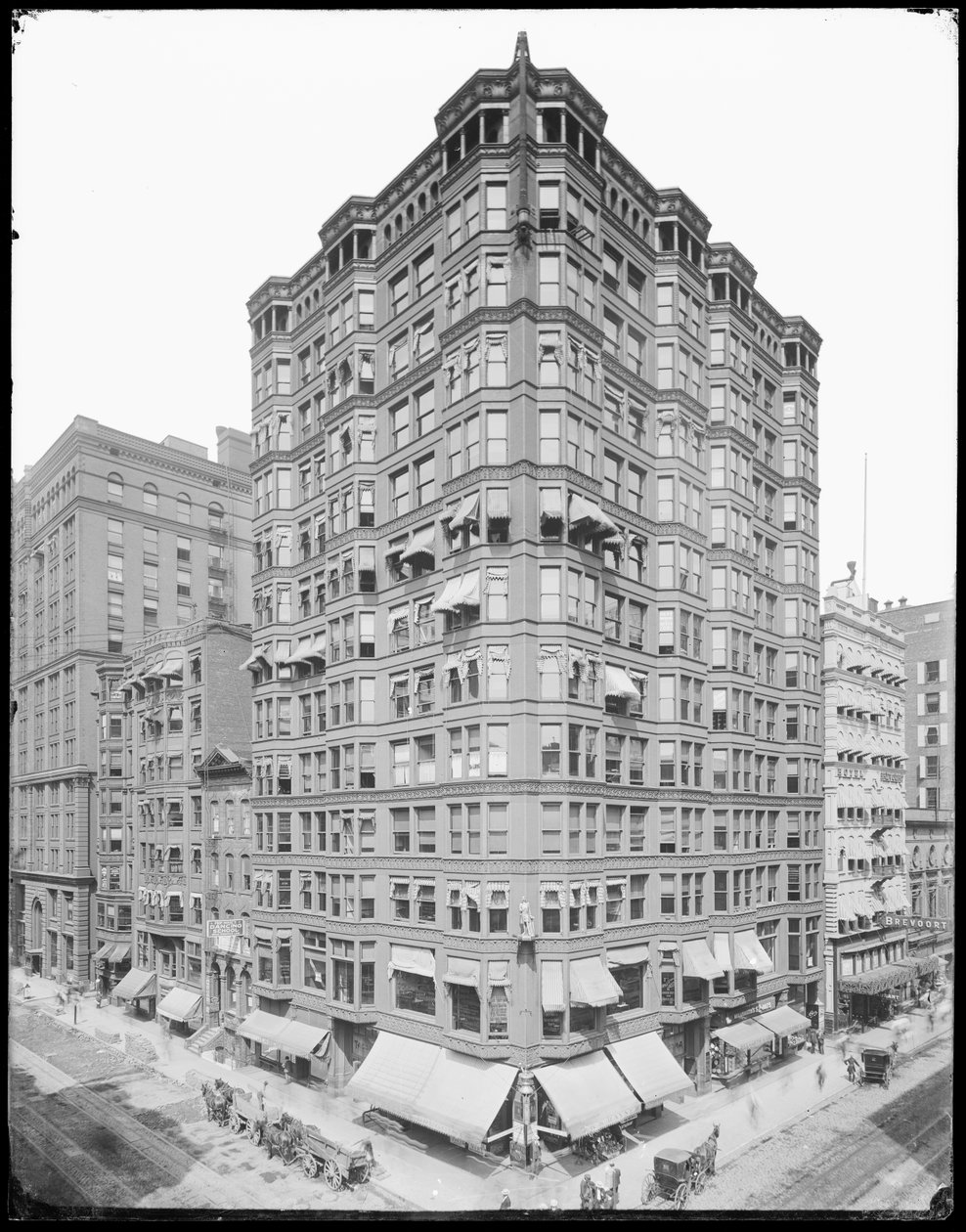 Tacoma Building, Chicago, Illinois, USA, c.1905 by Barnes and Crosby