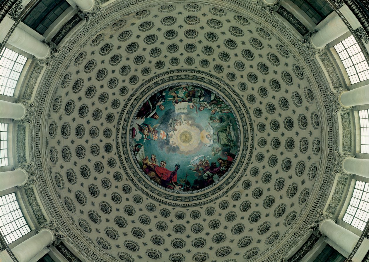 The Apotheosis of St. Genevieve (detail) by Antoine Jean Gros