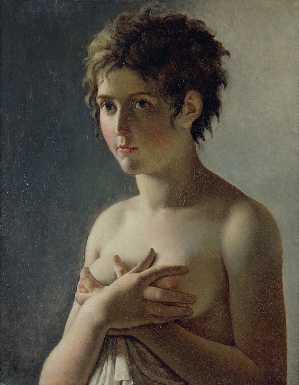 Portrait of a Young Girl, 1812 by Baron Pierre Narcisse Guerin