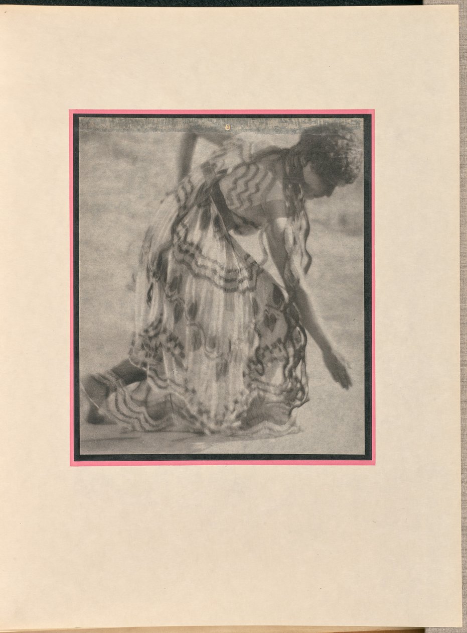 Female Dancer as a Nymph, Bowing by Baron Adolf De Meyer