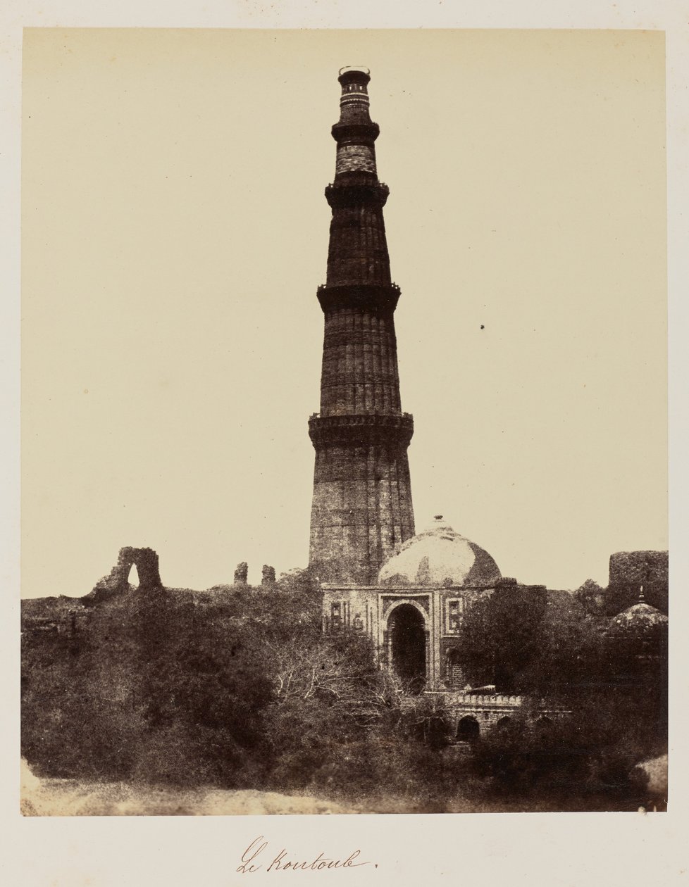 The Koutoubia Mosque by Baron Alexis de La Grange