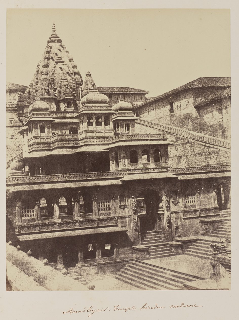 Mundleysir, Modern Hindu Temple by Baron Alexis de La Grange