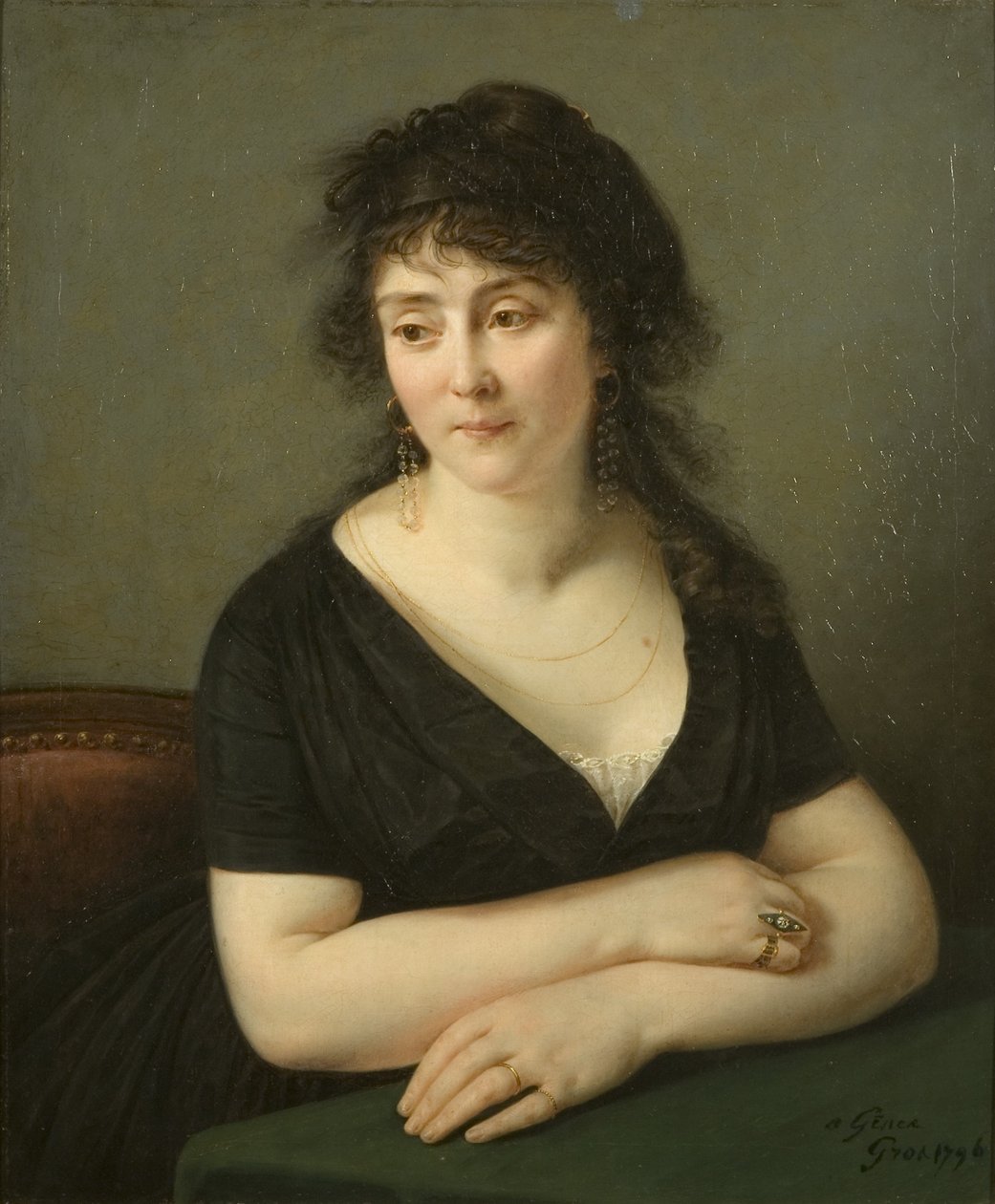 Portrait of Madame Bruyere by Baron Antoine Jean Gros
