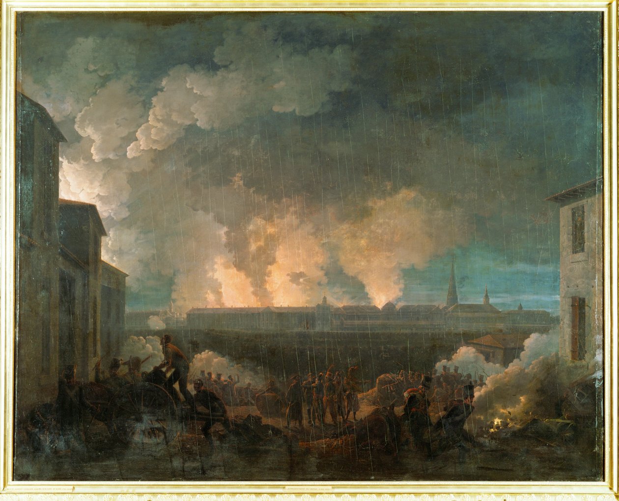 Bombardment of Vienna by Baron Louis Albert Bacler d