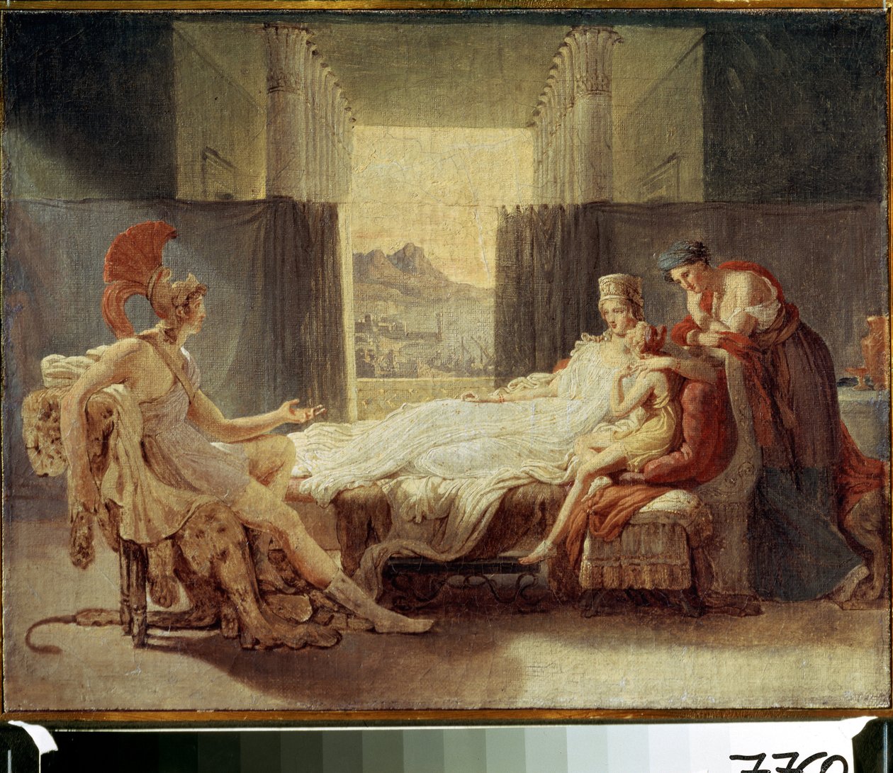 Aeneas Telling Dido of the Disaster at Troy by Baron Pierre Narcisse Guerin
