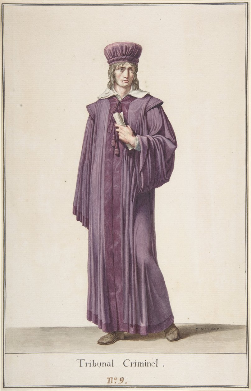 A Judge of the Criminal Court, c.1798-99 by Baron Pierre-Narcisse Guerin