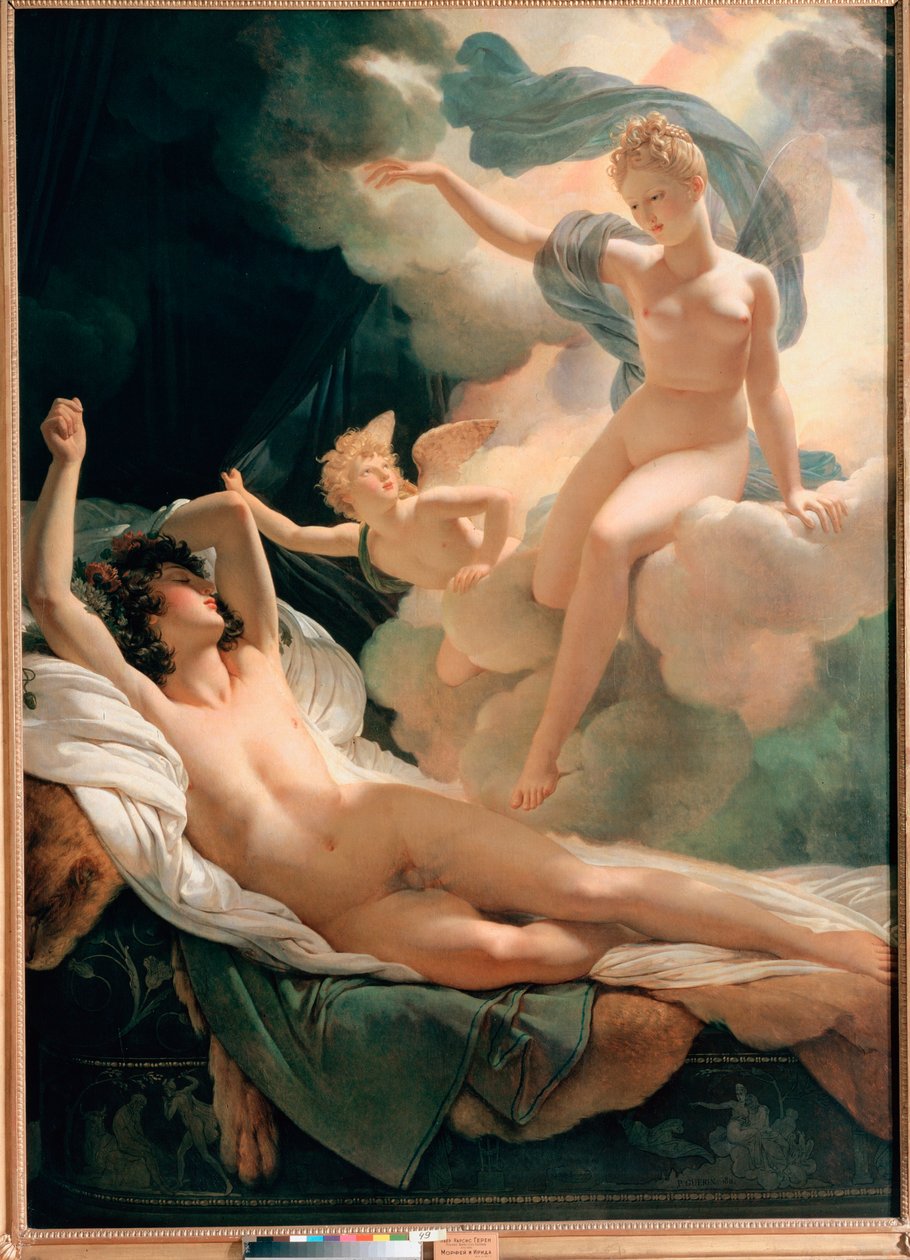 Morpheus and Iris, Painting by Pierre Narcisse Guerin (1774-1833) 1811 Saint Petersburg, Hermitage Museum by Baron Pierre Narcisse Guerin