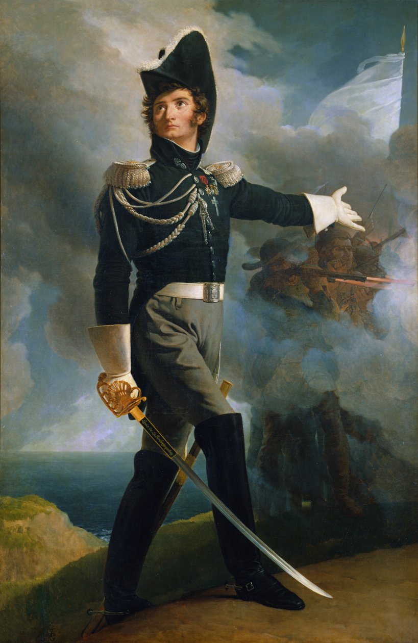 Portrait of Louis du Vergier, 1819 by Baron Pierre Narcisse Guerin