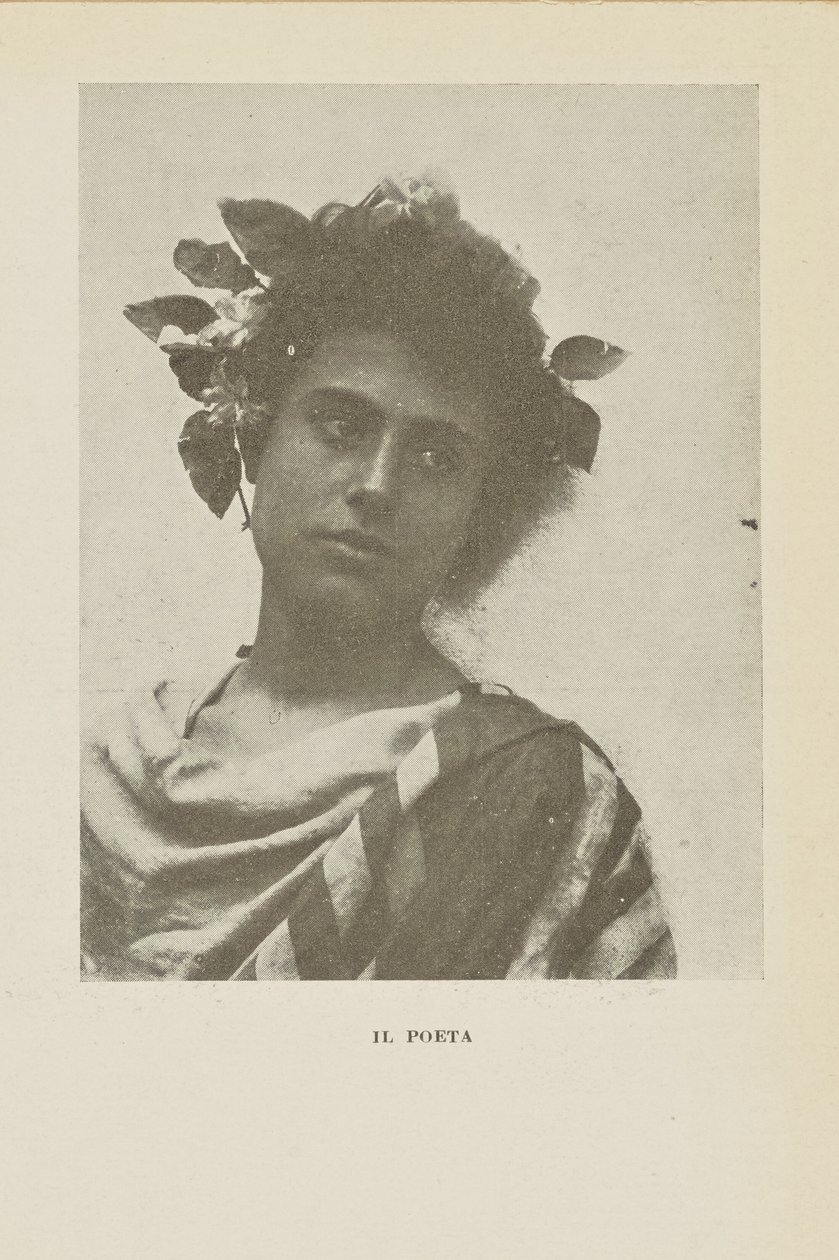 The Poet by Baron Wilhelm von Gloeden