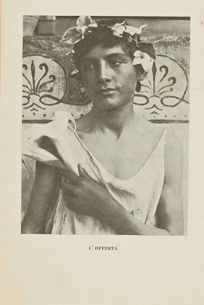 The Offering by Baron Wilhelm von Gloeden