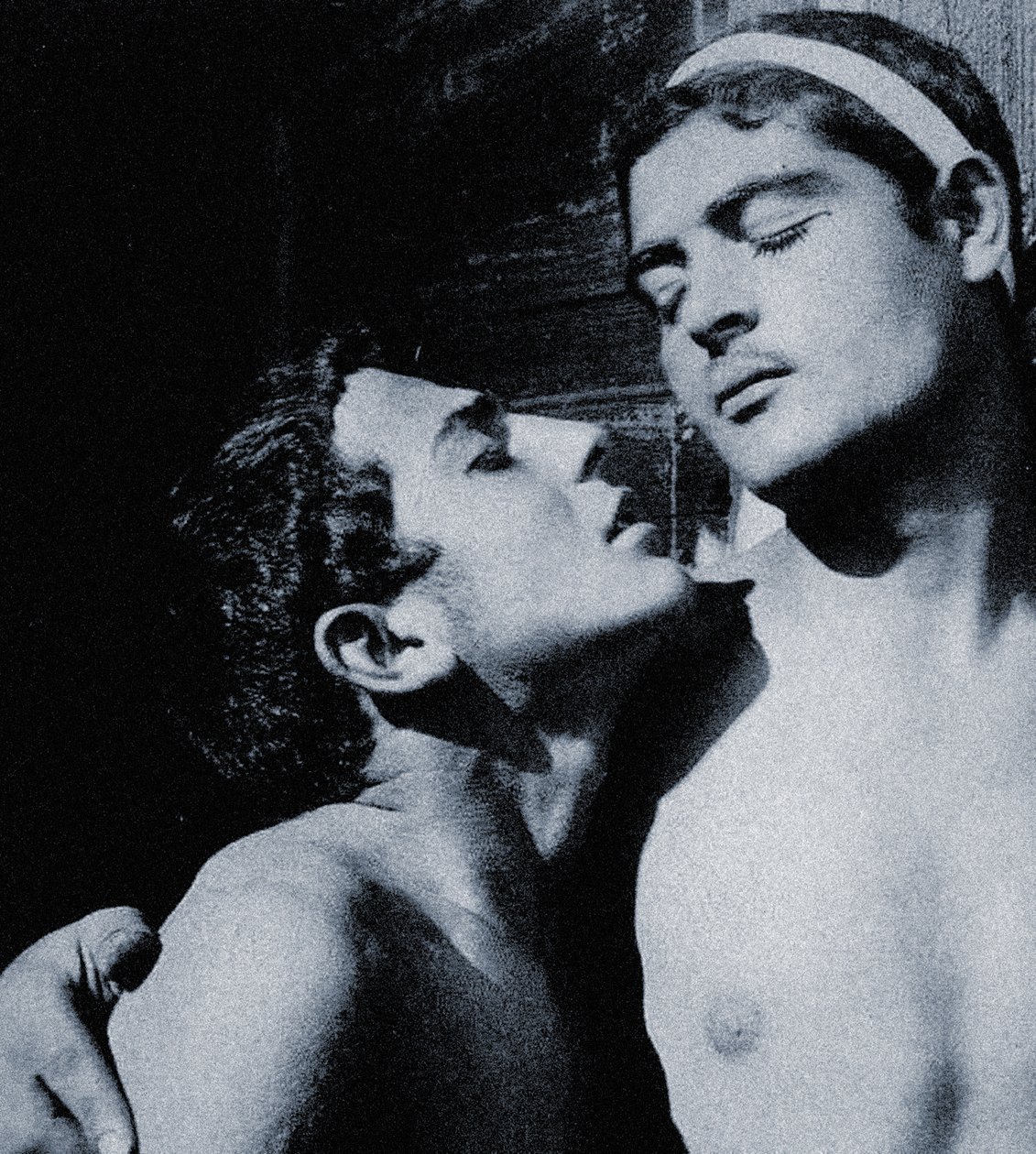 Study of Two Male Nudes, Sicily by Baron Wilhelm von Gloeden