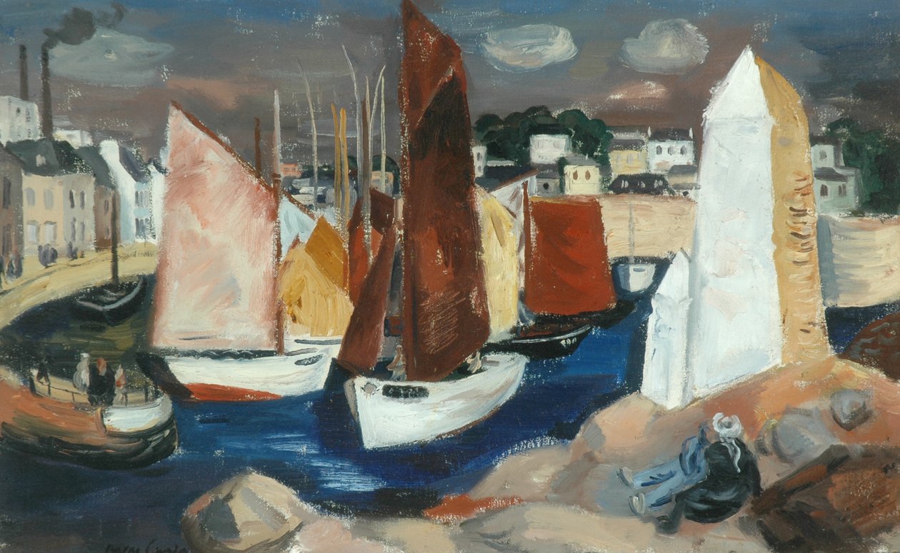 Concarneau Harbour by Barry Craig