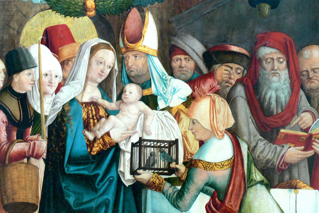 Presentation of Virgin Mary and Jesus at the Temple by Barthel Beham