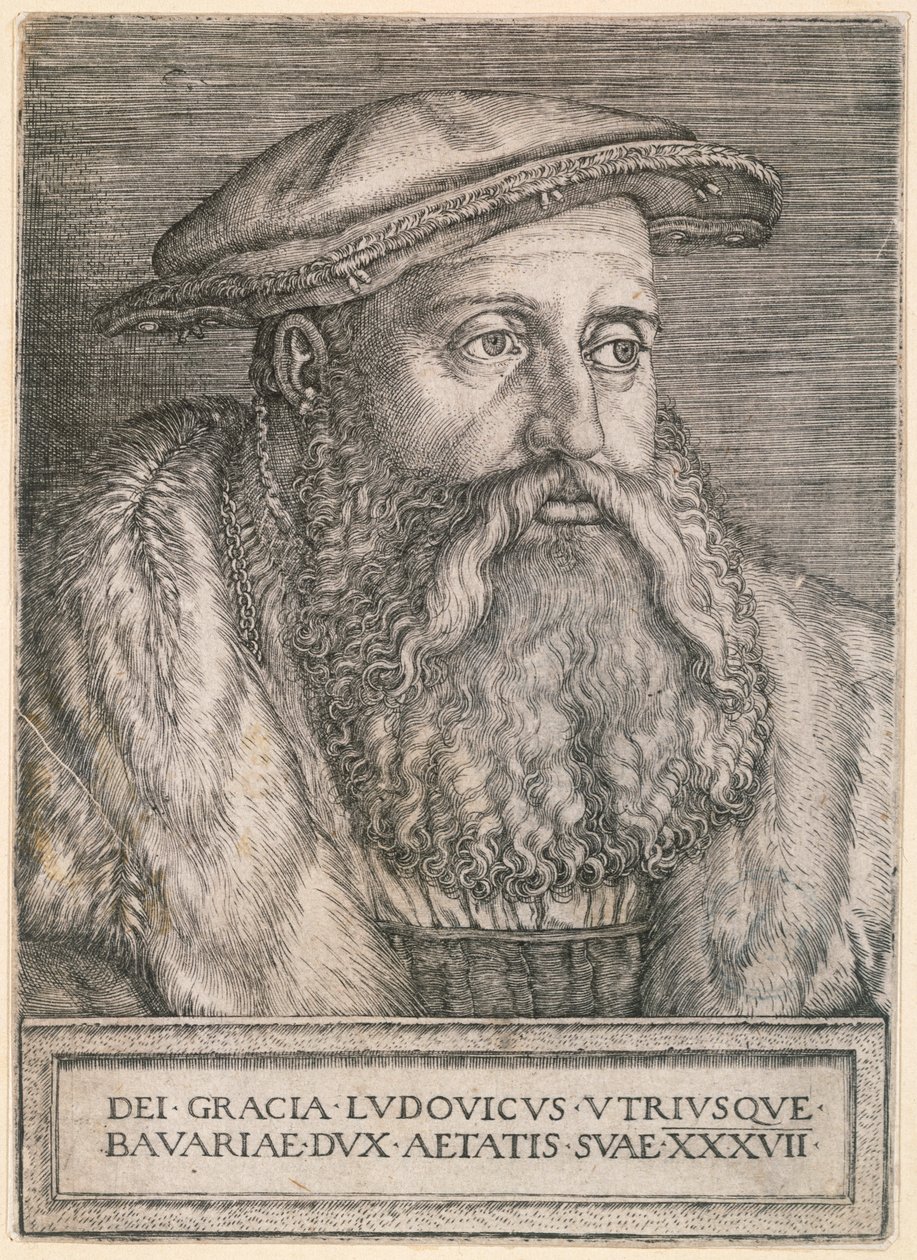 Duke Ludwig of Bavaria by Barthel Beham