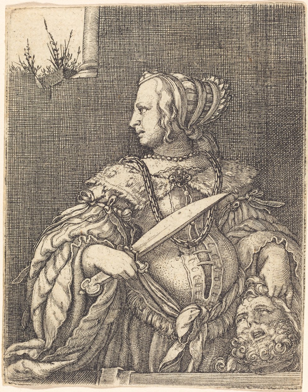 Judith with the Head of Holofernes by Barthel Beham
