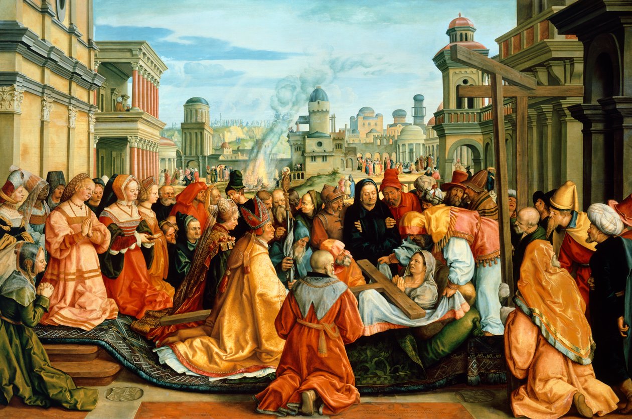 The Legend of the Holy Cross by Barthel Beham