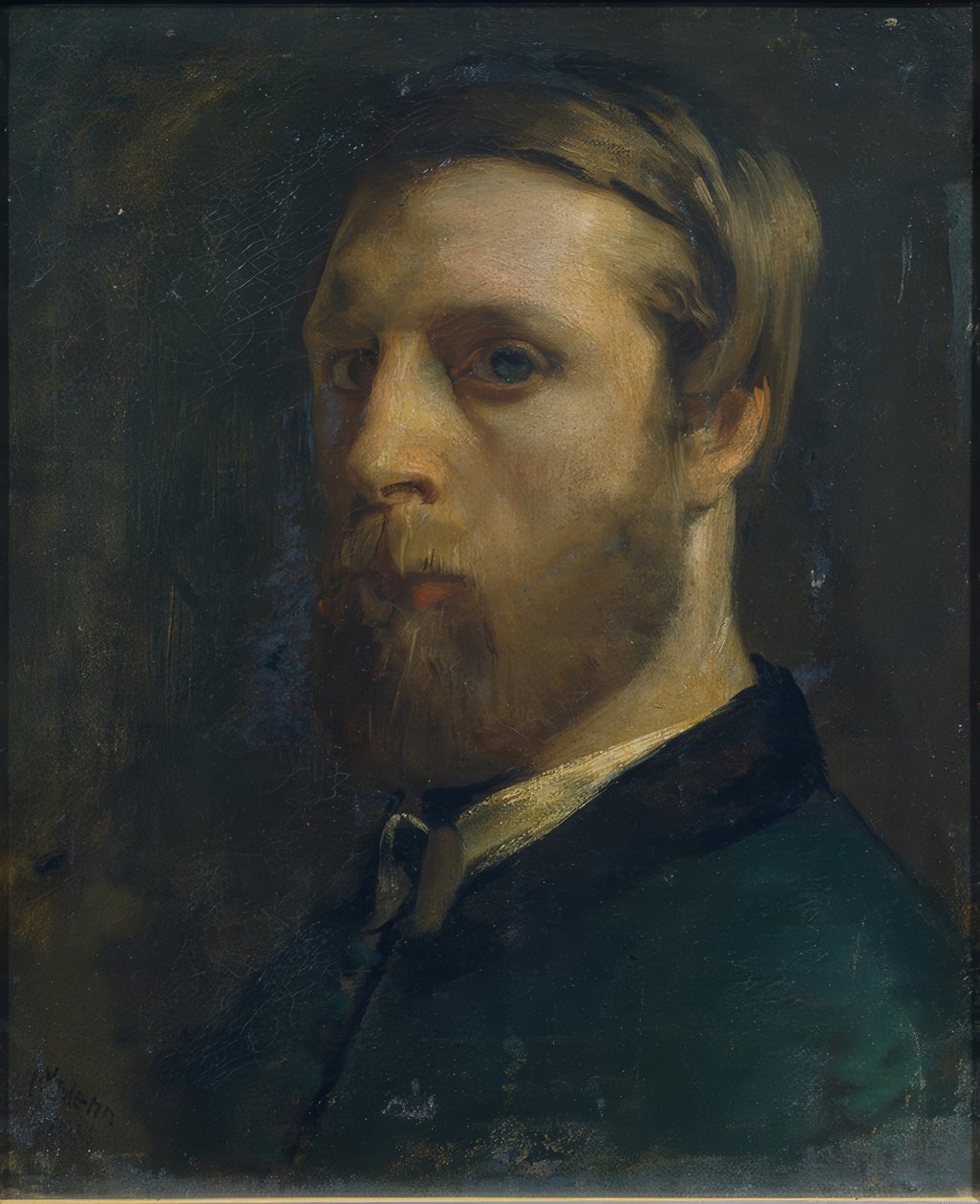 Self-portrait of Barthélemy Menn by Barthélemy Menn