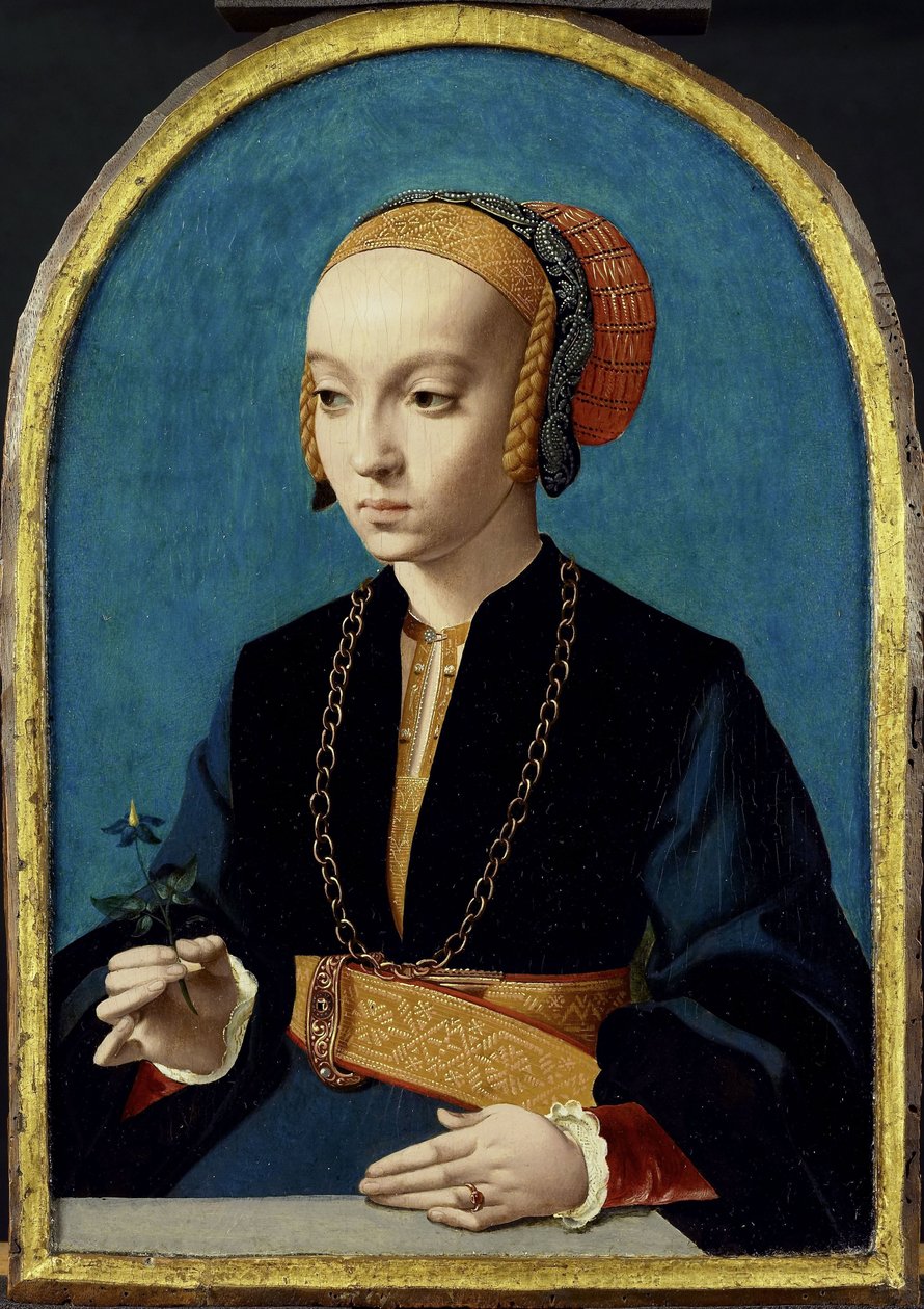 Portrait of Elisabeth Bellinghausen by Bartholomäus Bruyn (I)