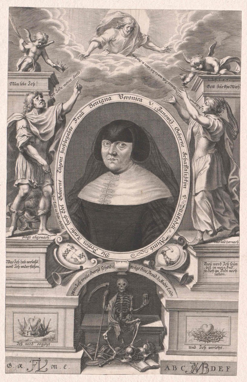 Benigna Veronica Schaffalizky von Mukodell by Bartholomäus Kilian