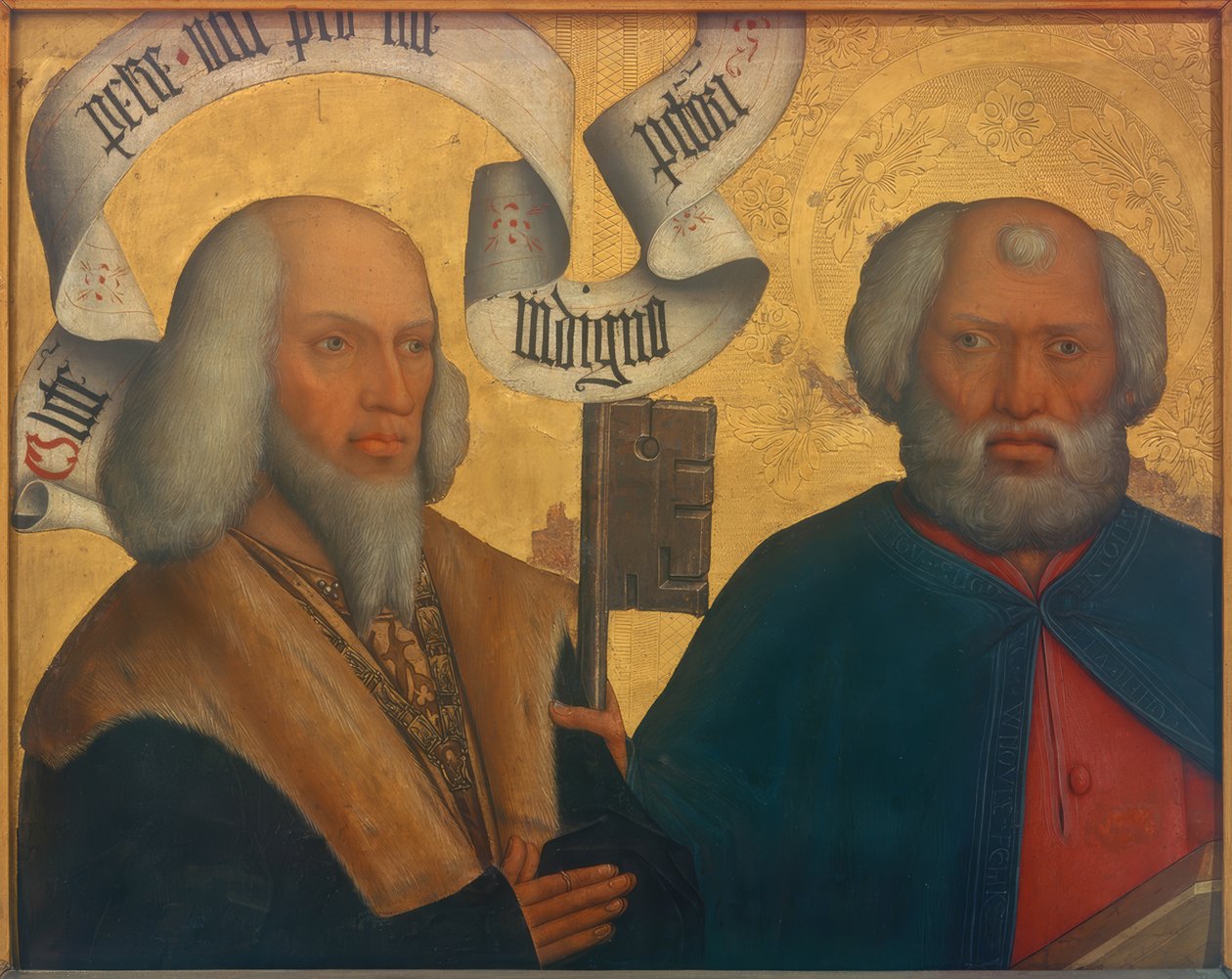 Peter von Hewen with Saint Peter by Bartholomäus Zeitblom