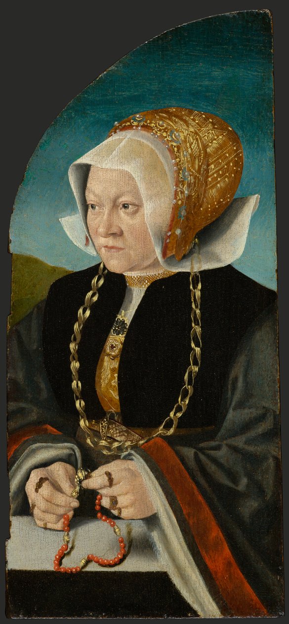 Portrait of Sibilla Kessel by Bartholomaeus the Elder Bruyn