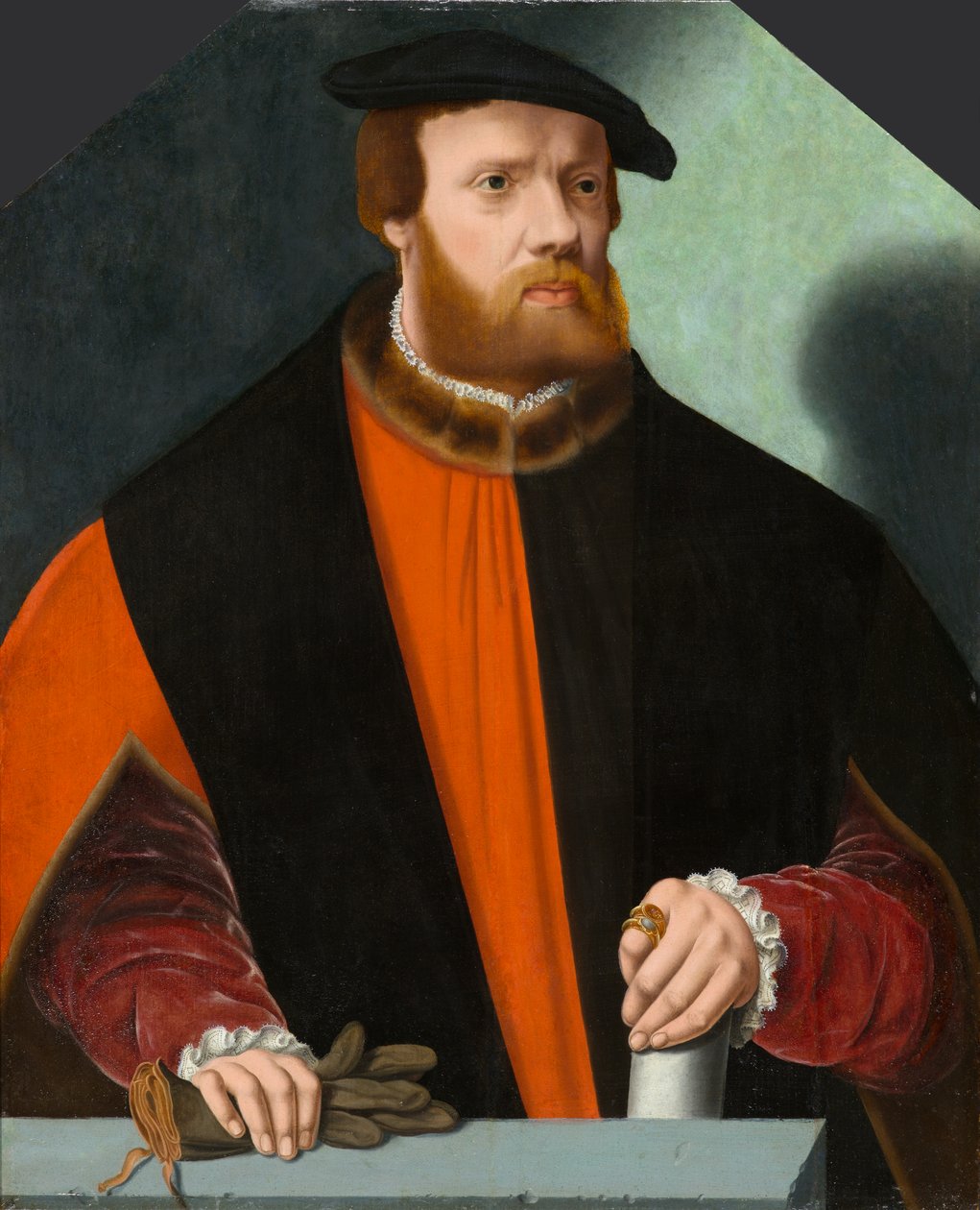 Portrait of Heinrich Crüdener by Bartholomaus the Younger Bruyn