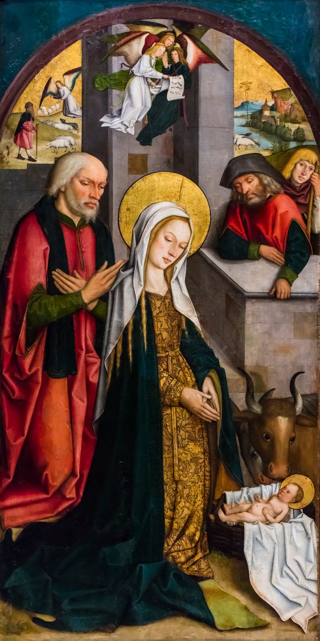 The Nativity by Bartholome Zeitblom