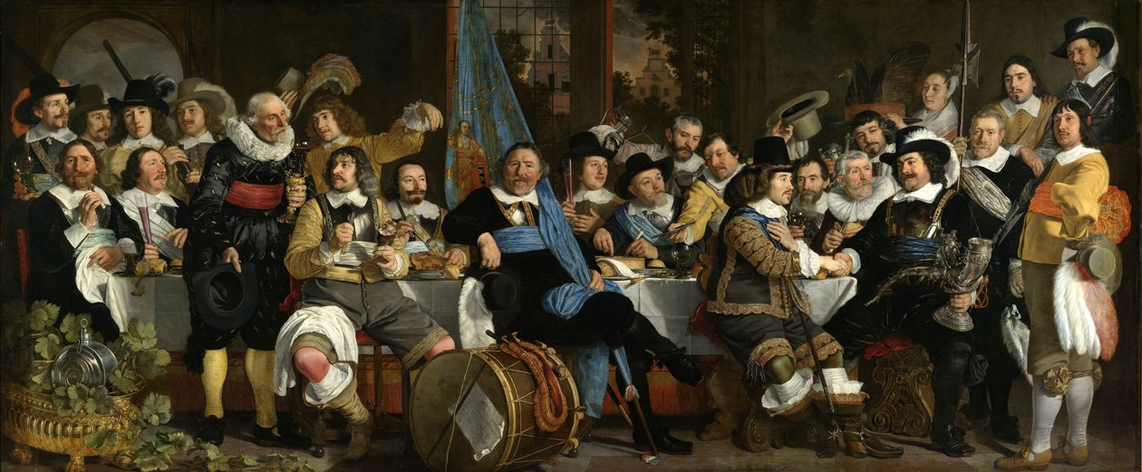 The Celebration of the Peace of Münster, 18 June 1648, in the Headquarters of the Crossbowmen
