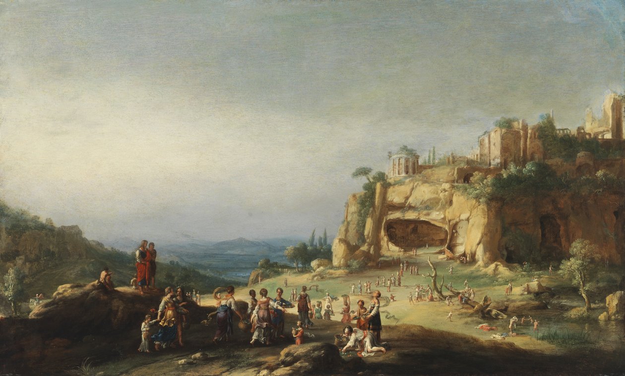 Arcadian Landscape by Bartholomeus Breenbergh